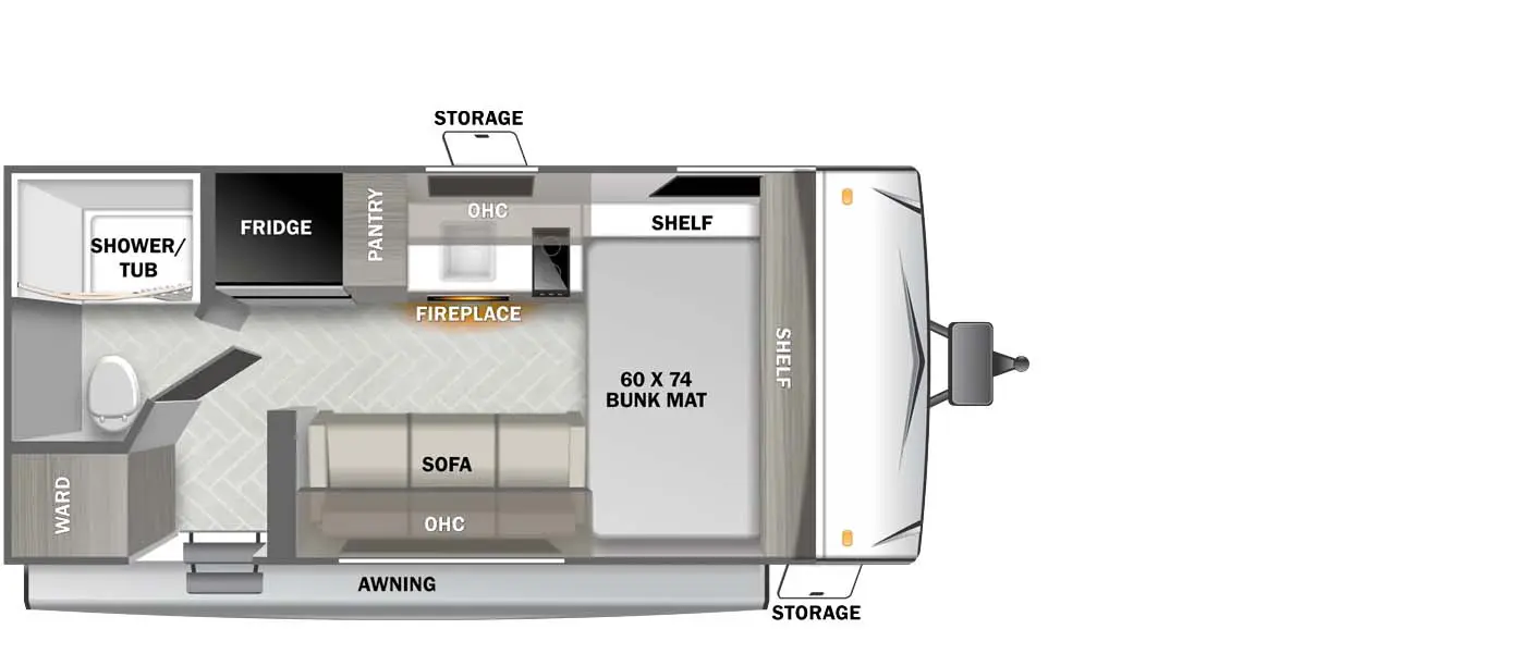 T157FBCE Floorplan Image